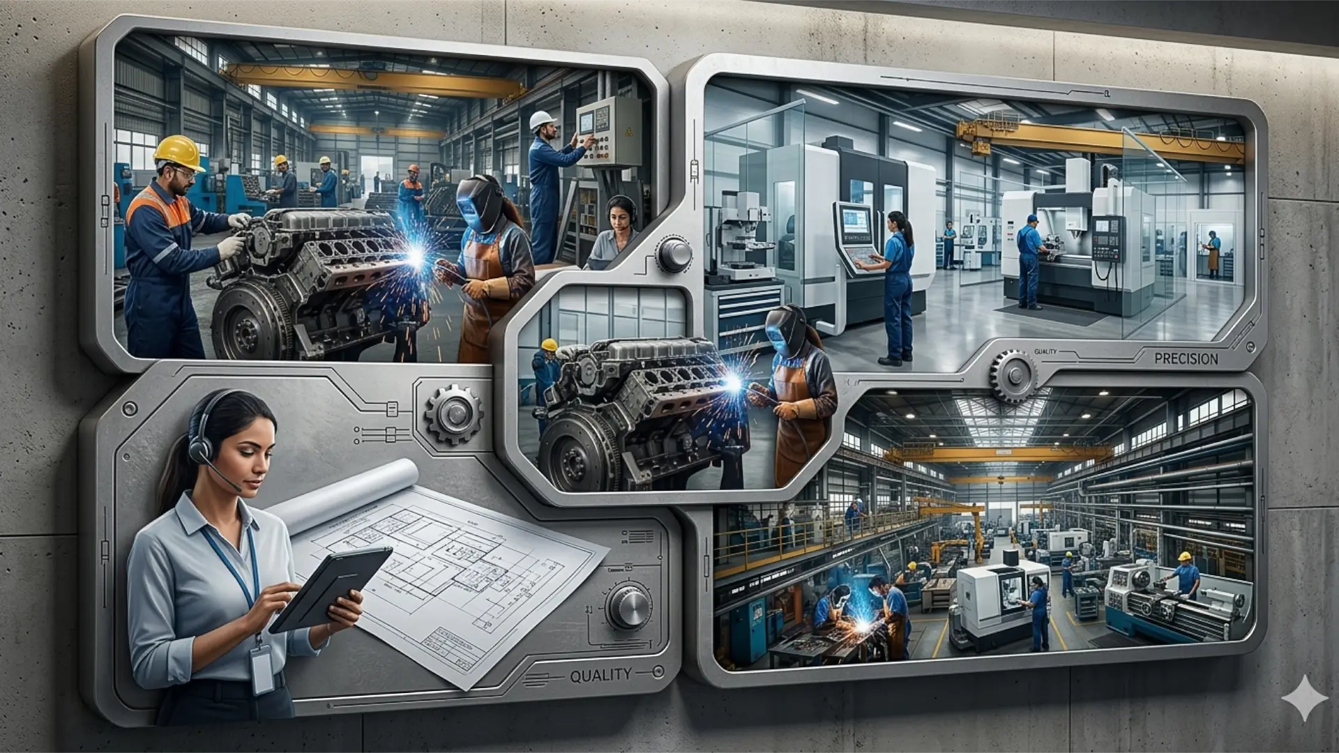 специалисты тяжелого машиностроения